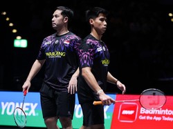 Hasil Indonesia Open 2025: Sabar/Reza Mulus ke 16 Besar
