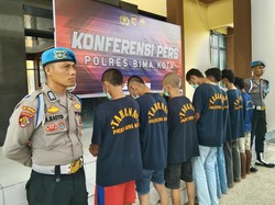 Tujuh Pembacok Dua Pemuda di Kota Bima Ditangkap, Terancam Hukuman Mati