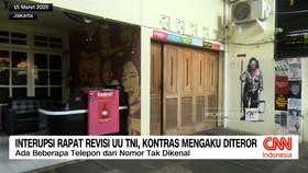 VIDEO: Interupsi Rapat Revisi UU TNI, Kontras Mengaku Diteror