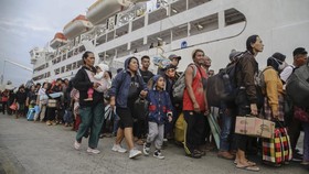 FOTO: Hindari Kepadatan, Warga Mudik Lebih Awal