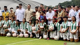 Prabowo Resmikan 17 Stadion Serentak dari Gelora Delta Sidoarjo