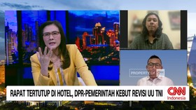 VIDEO: Rapat Diam-diam di Hotel, DPR Kebut Revisi UU TNI