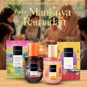 Scarlett Luncurkan Koleksi Parfum Spesial Ramadan, Berkolaborasi dengan Fashion Designer Jenahara
