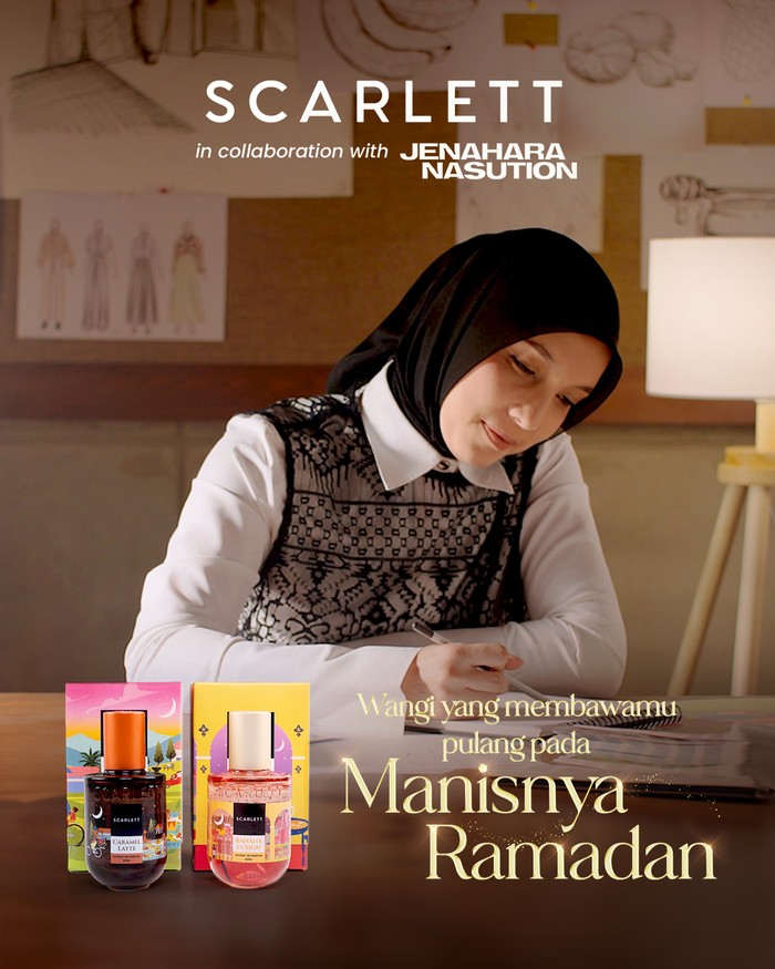 Scarlett Luncurkan Koleksi Parfum Spesial Ramadan, Berkolaborasi dengan Fashion Designer Jenahara
