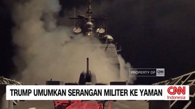 VIDEO: Trump Umumkan Serangan Militer ke Yaman