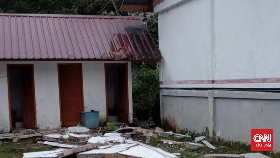 Bangunan Sekolah Ambruk Akibat Gempa Kembar Tapanuli Utara
