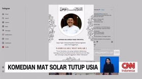 VIDEO: Komedian Mat Solar Tutup Usia