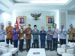 Menag Terima Panitia Dharma Santi Nyepi BUMN, Bicara Universalitas Agama