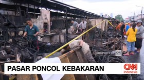 VIDEO: Pasar Poncol Kebakaran
