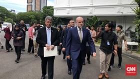 Bawa Surat Presiden, Menteri Kehakiman Palestina Temui Prabowo