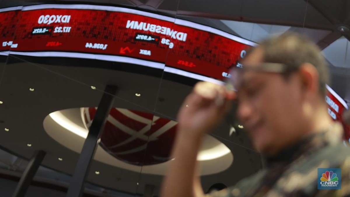 Breaking, IHSG Ambruk 1% Usai Rupiah Sentuh Level Terendah