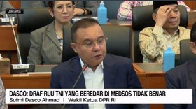 VIDEO: Dasco: Draf RUU TNI Yang Beredar di Medsos Tidak Benar