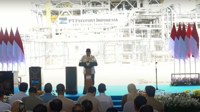 Prabowo Resmikan Pabrik Emas 50 Ton Terbesar di RI, Ini Pemiliknya