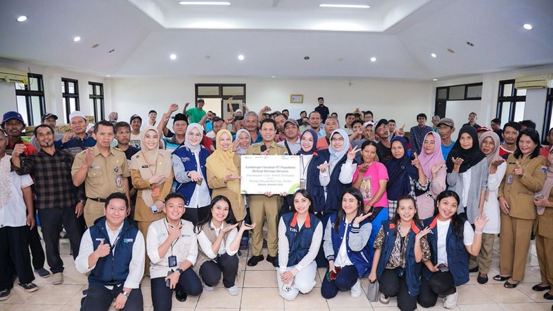 Pegadaian dan Relawan Bakti BUMN Berbagi Sembako di Bulan Ramadan