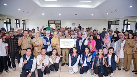 Pegadaian dan Relawan Bakti BUMN Berbagi Sembako di Bulan Ramadan