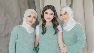 6 Potret Kompak Irish Bella dan Kedua Anak Sambung, Mirip bak Kakak Adik