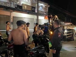 Puluhan Remaja dan 33 Motor Diamankan dalam Razia Balap Liar di Gresik