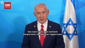VIDEO:Izinkan Militernya Serang Gaza, Netanyahu: We Will Destroy Hamas