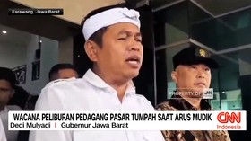 VIDEO: Wacana Peliburan Pedagang Pasar Tumpah Saat Arus Mudik