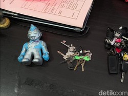 18 Kunci dan Ultraman Ditemukan pada 3 Bocah SD Pencuri Motor di Gresik