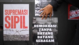 Demo Warga Sipil Tolak UU TNI Kemarin, Medan hingga Tuban