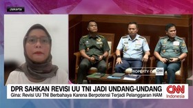 VIDEO: DPR Sahkan Revisi UU TNI Jadi Undang-undang