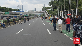 Aksi Tolak RUU TNI, Jalur Arteri Depan Gedung DPR Ditutup
