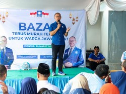 Bantu Warga, Eddy Soeparno Gelar Bazar Tebus Murah di Cianjur