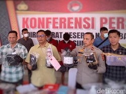 Polisi Gerebek Home Industry Sinte di Perumahan Palembang, 2 Orang Ditangkap