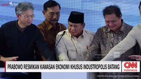 VIDEO: Prabowo Resmikan Kawasan Ekonomi Khusus Industropolis Batang