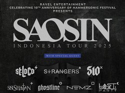 Saosin Balik ke Indonesia, Gelar Konser di 5 Kota