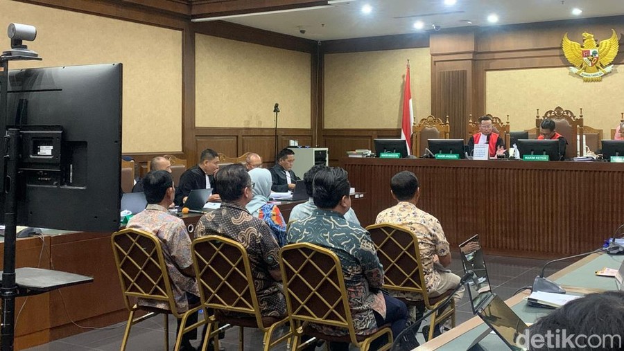 Sidang kasus Tom Lembong (Mulia/detikcom). Sidang kasus Tom Lembong (Mulia/detikcom).