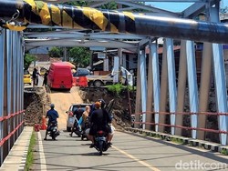 DPRD Sukabumi Minta Jembatan Cidadap Dibuka Sementara
