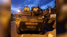 Iring-iringan Rantis TNI Tabrak Truk di Semarang, Diduga Masalah Rem
