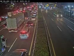 Jumat Malam, Lalin Jakarta Masih Macet di Sejumlah Titik