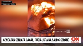 VIDEO: Gencatan Senjata Gagal, Rusia-Ukraina Saling Serang