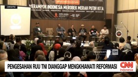 VIDEO: Pengesahan RUU TNI Dianggap Mengkhianati Reformasi