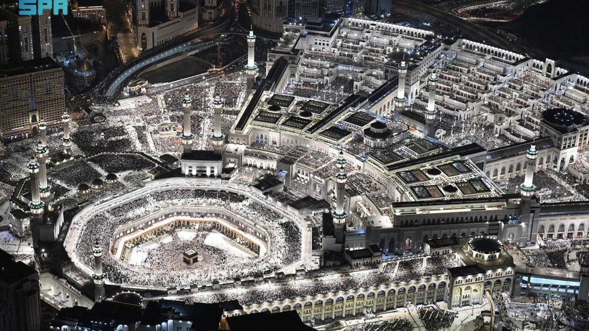 FOTO: Suasana Ramadan di Masjidil Haram Mekkah