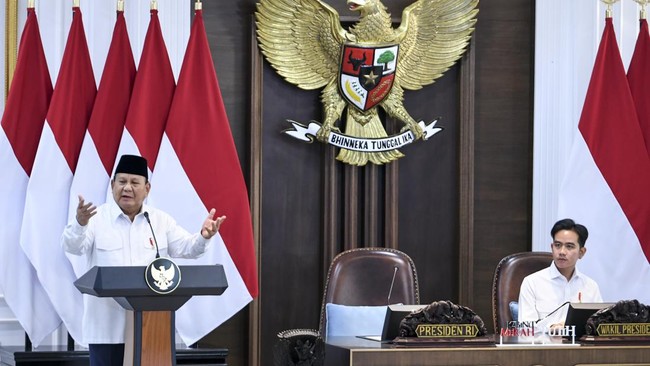 Presiden Prabowo Subianto mengakui program makan bergizi gratis (MBG) belum memuaskan meski menjangkau 38 provinsi dan 2 juta penerima manfaat.