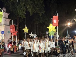 Berwarnanya Kirab Malem Selikuran, Penyambutan Lailatul Qadar di Keraton Solo