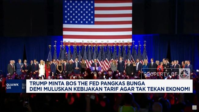 Trump Bunga Video: Trump Minta The Fed Pangkas Bunga Demi Muluskan Kebijakan Tarif