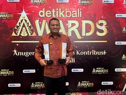 Pemkab Gianyar Dapat detikBali Awards, Mahayastra Janji Tingkatkan Pembangunan