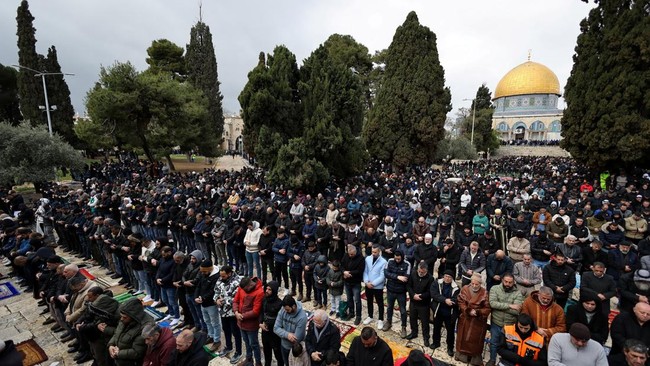 FOTO: Israel Jaga Ketat Masjid Al Aqsa Jelang Akhir Ramadan