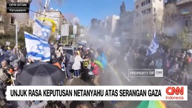 VIDEO: Unjuk Rasa Keputusan Netanyahu Atas Serangan Gaza