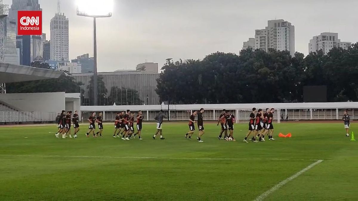 VIDEO: Latihan Timnas Jelang Lawan Bahrain, 3 Pemain Absen