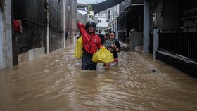 FOTO: Luapan Sungai Tondano Rendam Manado