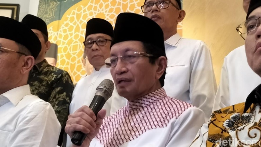 Menteri Agama (Menag) Nasaruddin Umar. Foto: Lani/detikcom. Menteri Agama (Menag) Nasaruddin Umar. Foto: Lani/detikcom.