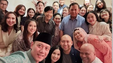 Potret Anak-anak Presiden Hadir di Ultah Didit Hediprasetyo Putra Prabowo