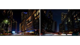 FOTO: Earth Hour Semalam, Dunia Gelap Selama Satu Jam