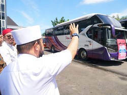 Gubernur Bengkulu Lepas Ratusan Pemudik Pulang Kampung